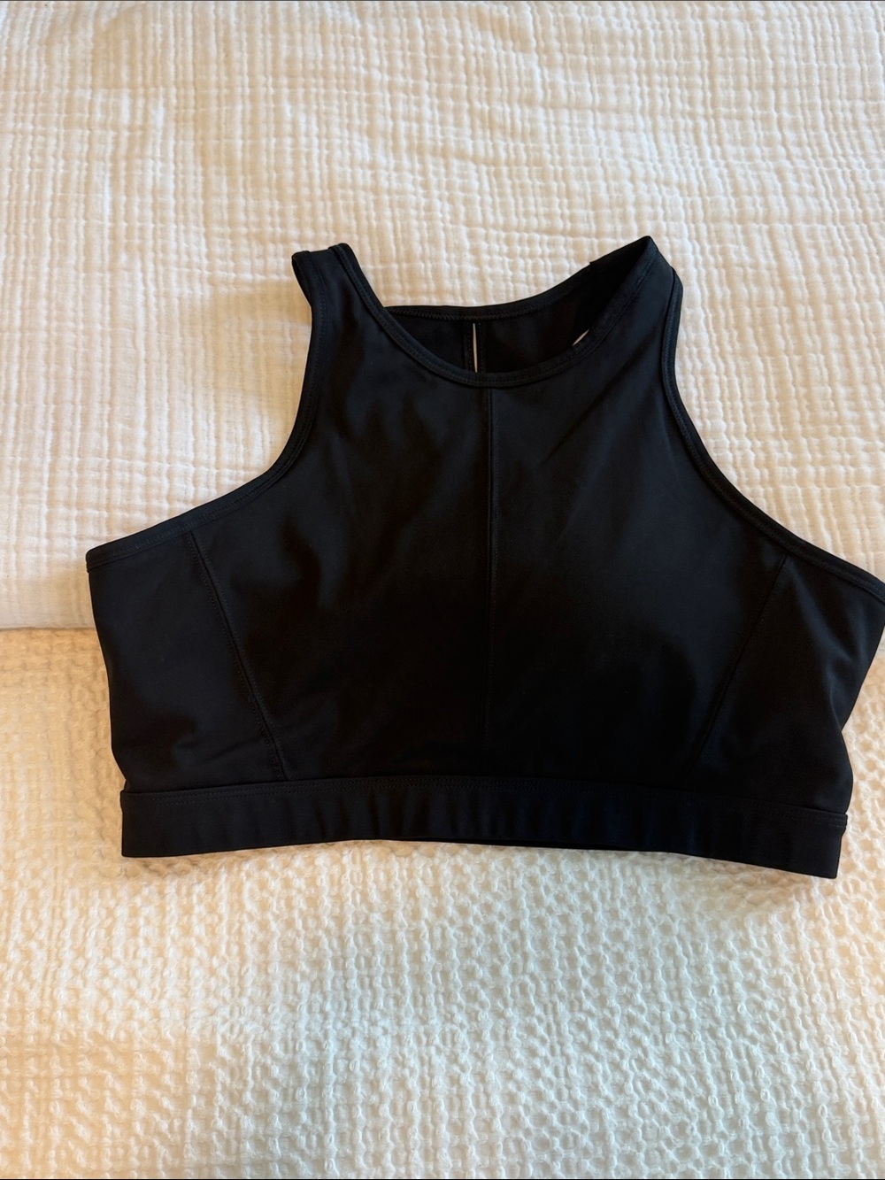 Nike Black High-Neck Sports Bra